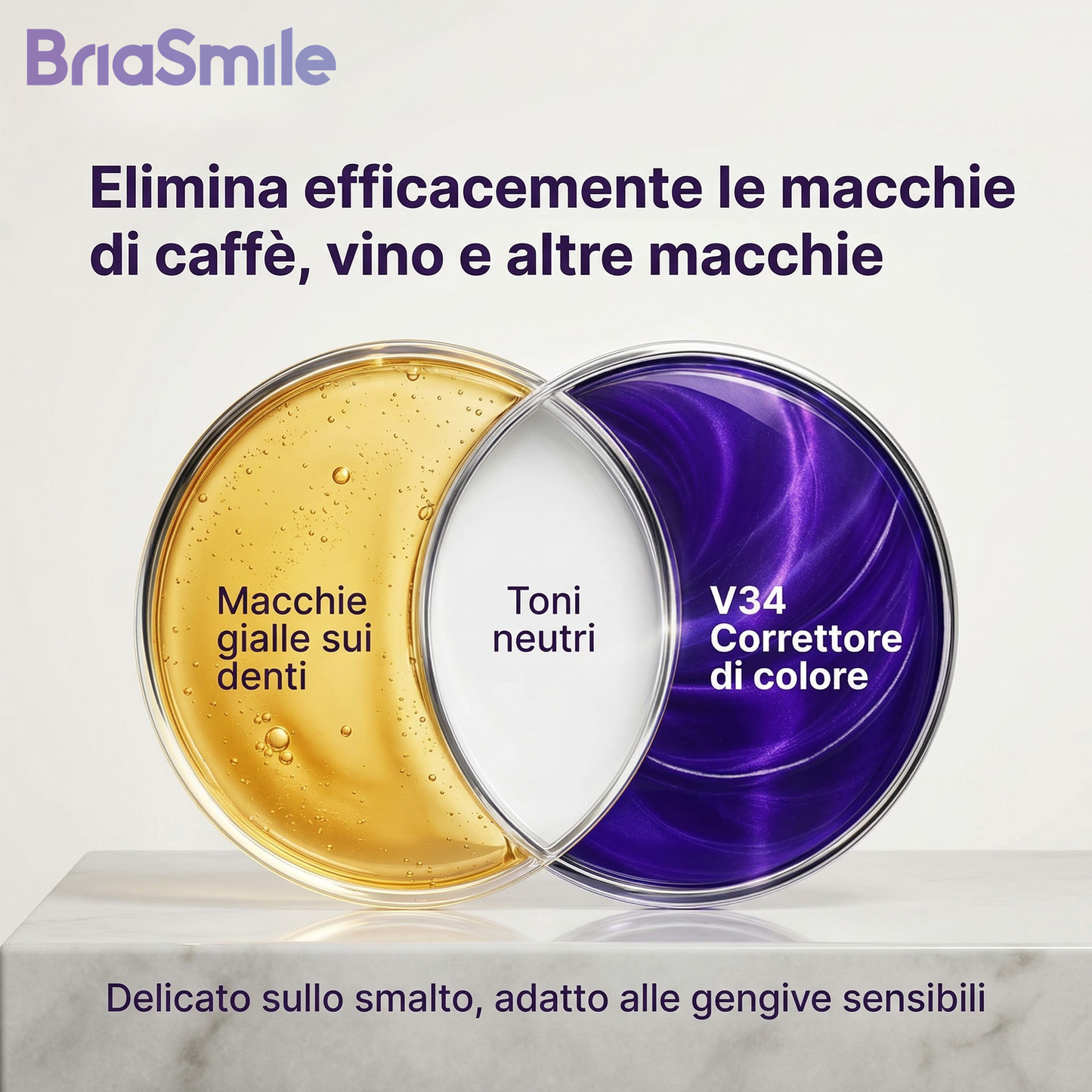 Strisce Sbiancanti Dentali - BriaSmile