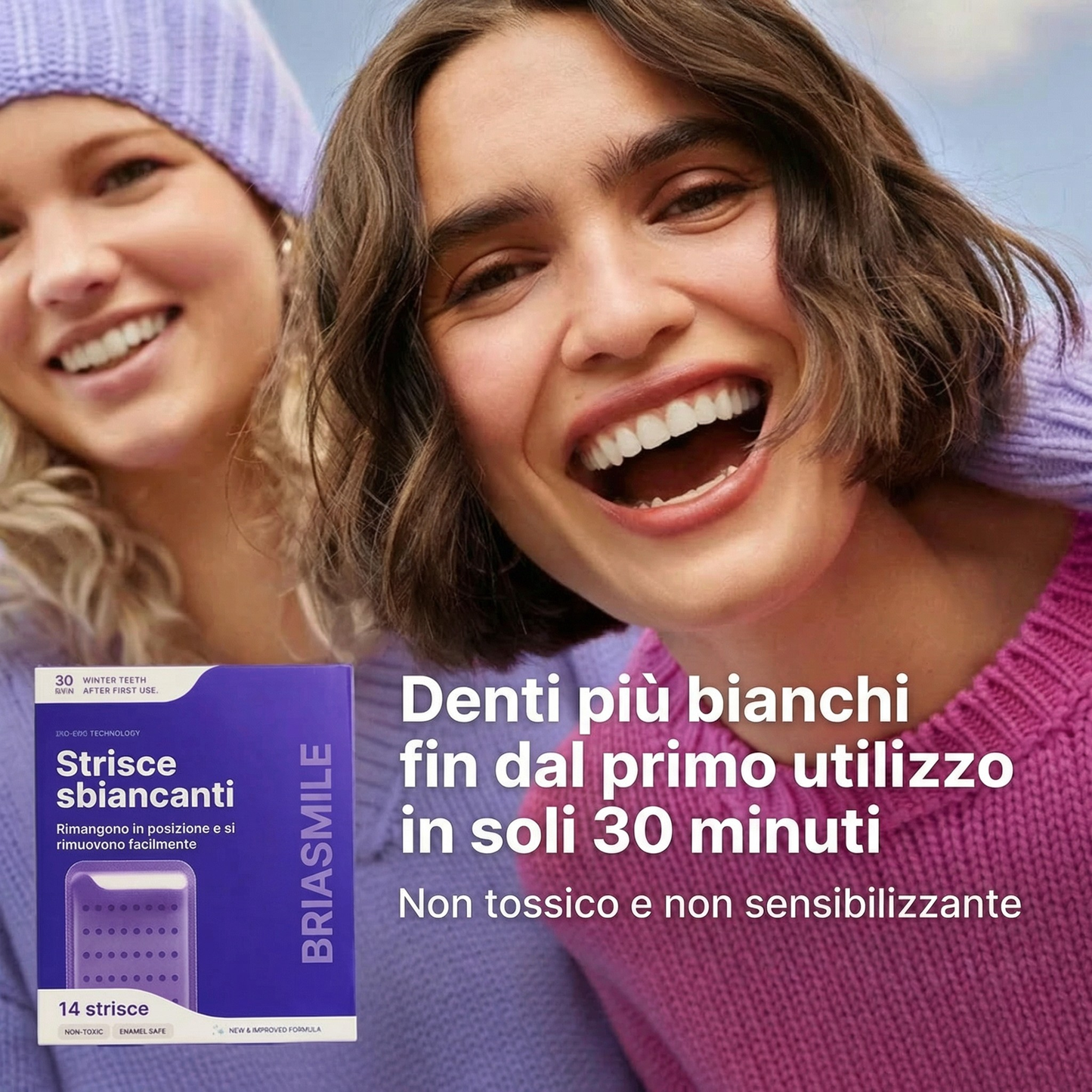Strisce Sbiancanti Dentali - BriaSmile